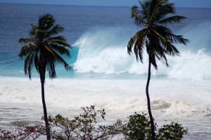 Tow-in of Doom, at Tres Palmas.